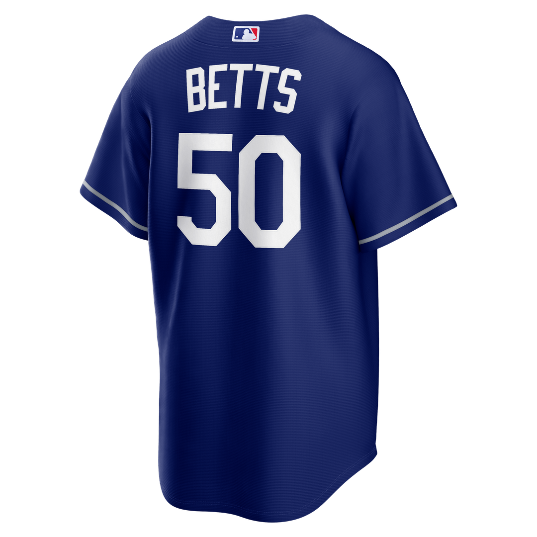 Los Angeles Dodgers Mookie Betts Nike Alternate Replica Jersey - Royal MLB Team Jersey Baseball Fan Apparel