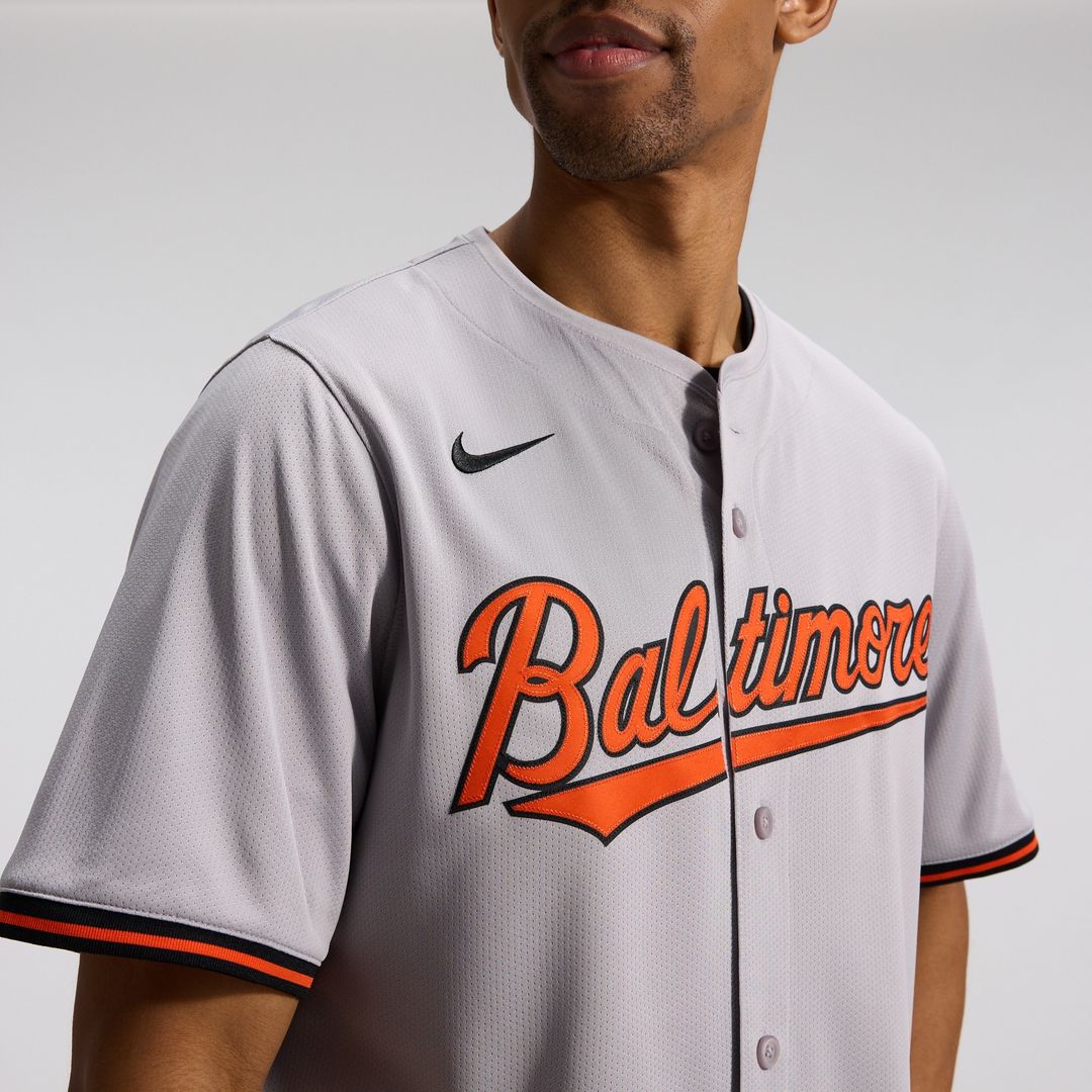 Baltimore Orioles Nike Road Limited Jersey - Gray MLB Team Jersey Baseball Fan Apparel