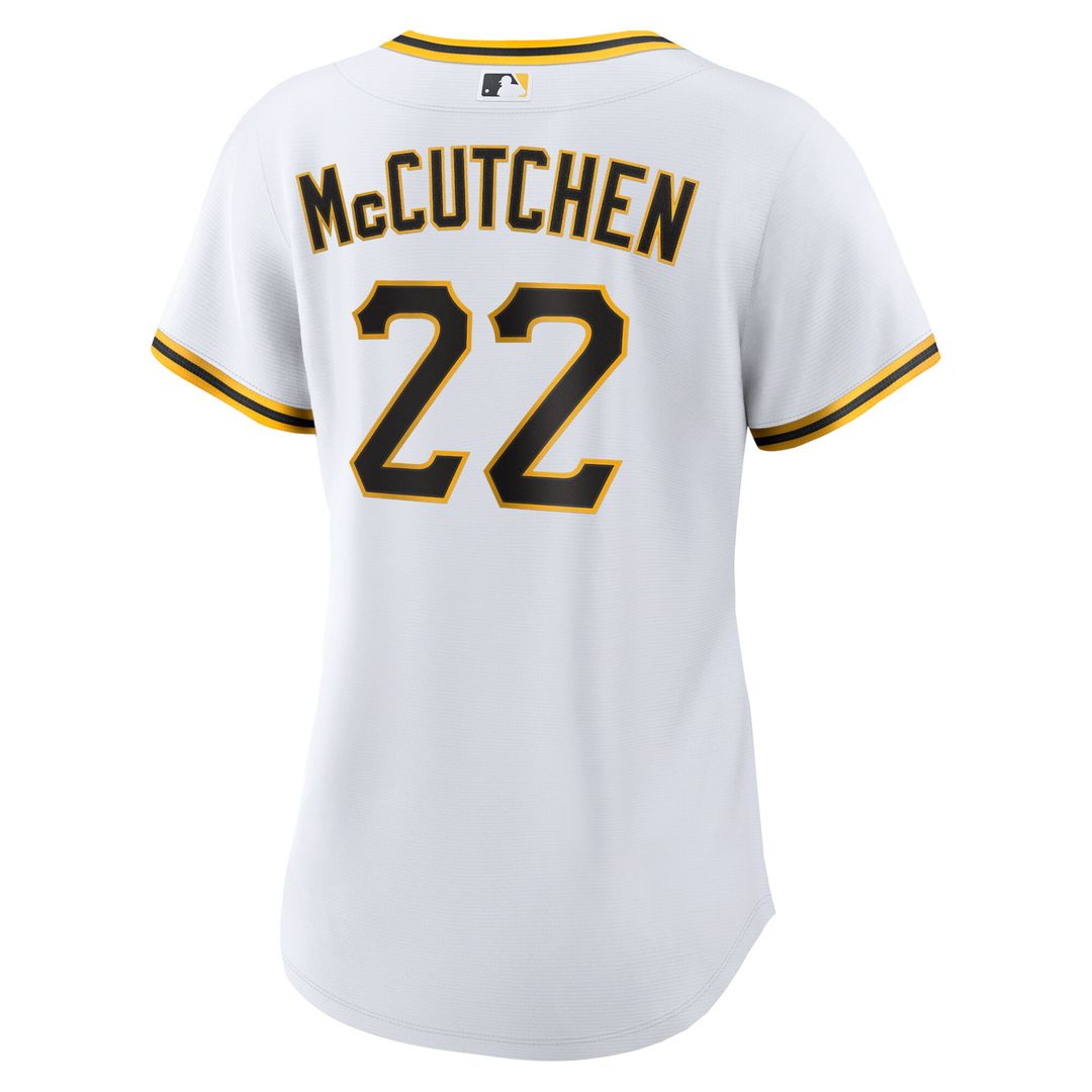 Pittsburgh Pirates Andrew McCutchen Nike Women's Home Replica Player Jersey - White MLB Team Jersey Baseball Fan Apparel