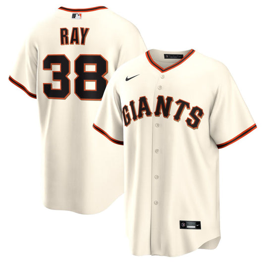 San Francisco Giants Robbie Ray Nike Home Replica Jersey - Cream MLB Team Jersey Baseball Fan Apparel