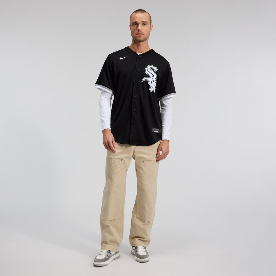 Chicago White Sox Nike Alternate Replica Team Jersey - Black MLB Team Jersey Baseball Fan Apparel