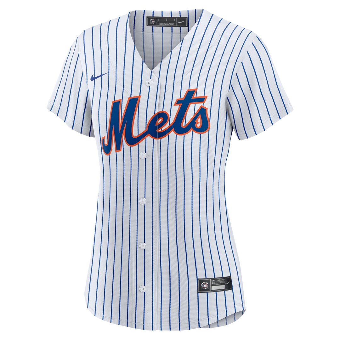 New York Mets Carson Benge Nike Women's Home Replica Jersey - White MLB Team Jersey Baseball Fan Apparel