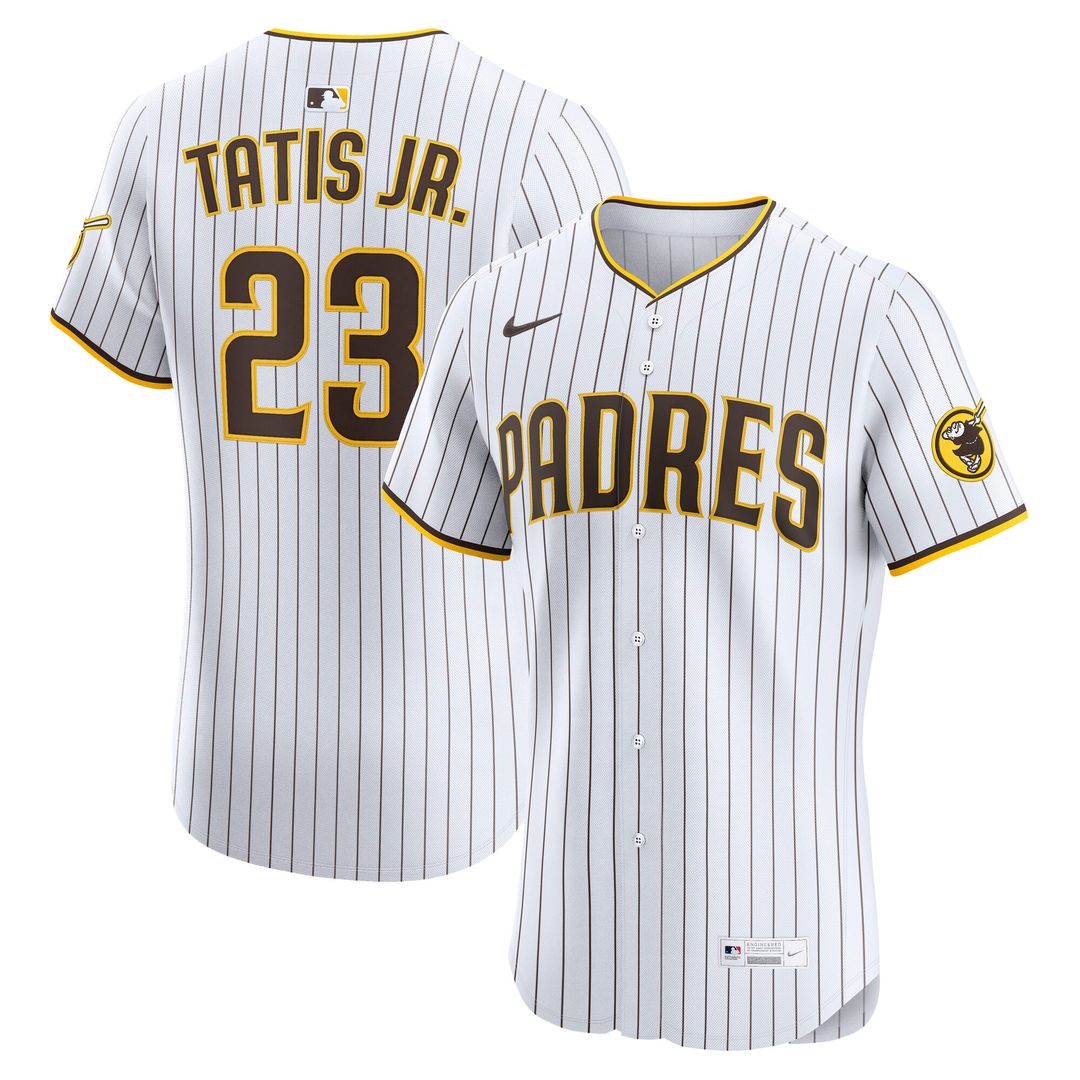 San Diego Padres Fernando Tatis Jr. Nike Road Elite Jersey - Brown MLB Team Jersey Baseball Fan Apparel