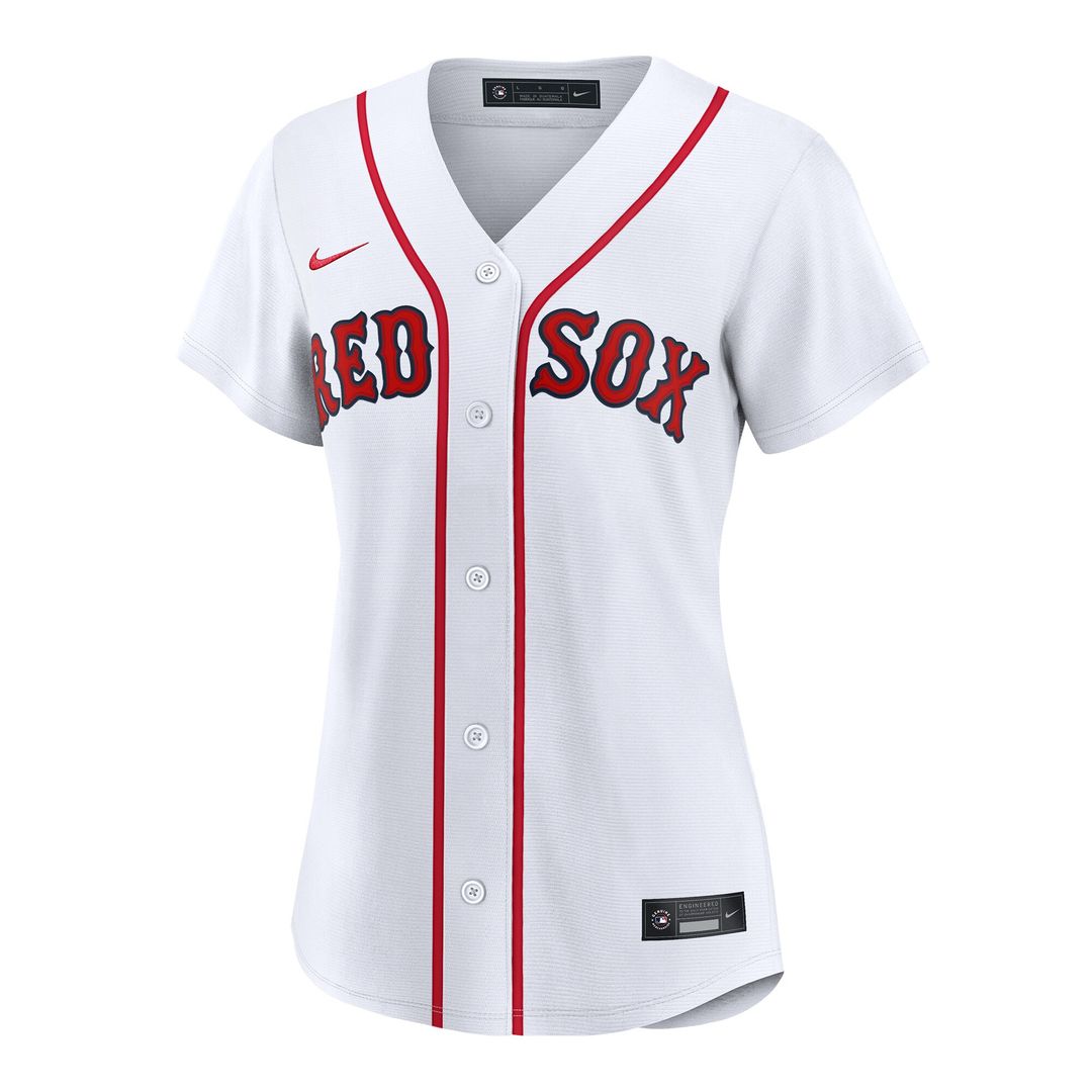 Boston Red Sox Wilyer Abreu Nike Women's Home Replica Jersey - White MLB Team Jersey Baseball Fan Apparel