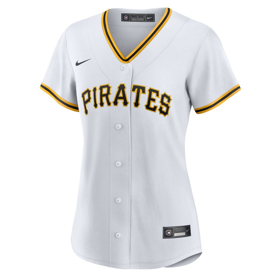 Pittsburgh Pirates Oneil Cruz Nike Women's Home Replica Jersey - White MLB Team Jersey Baseball Fan Apparel