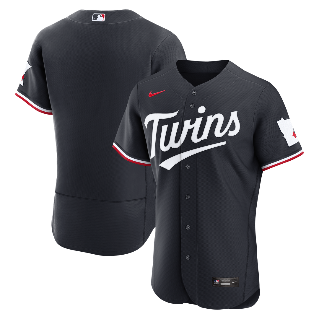 Minnesota Twins Nike Home Authentic Jersey - White MLB Team Jersey Baseball Fan Apparel