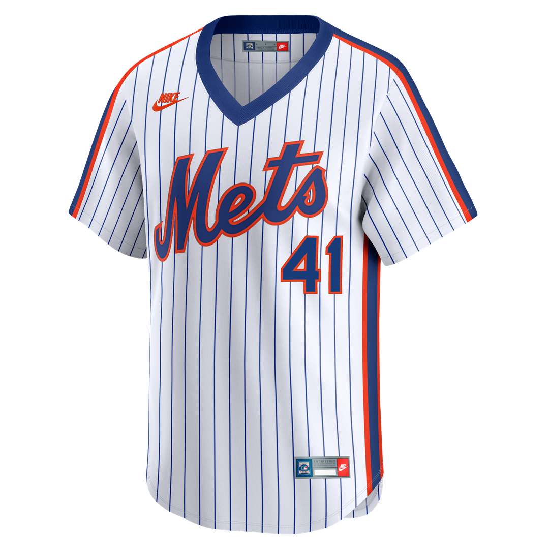 New York Mets Tom Seaver Nike Cooperstown Limited Jersey - White MLB Team Jersey Baseball Fan Apparel