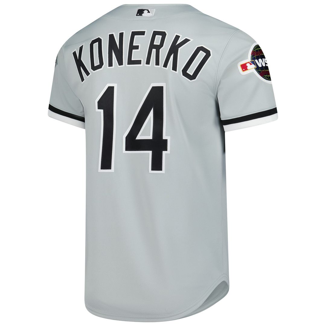 Chicago White Sox Paul Konerko Mitchell & Ness 2005 Cooperstown Authentic Jersey - Gray MLB Team Jersey Baseball Fan Apparel
