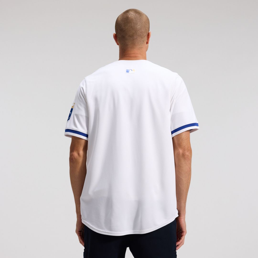 Kansas City Royals Nike Home Limited Jersey - White MLB Team Jersey Baseball Fan Apparel