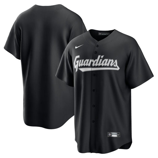 Cleveland Guardians Nike Replica Jersey - Black MLB Team Jersey Baseball Fan Apparel