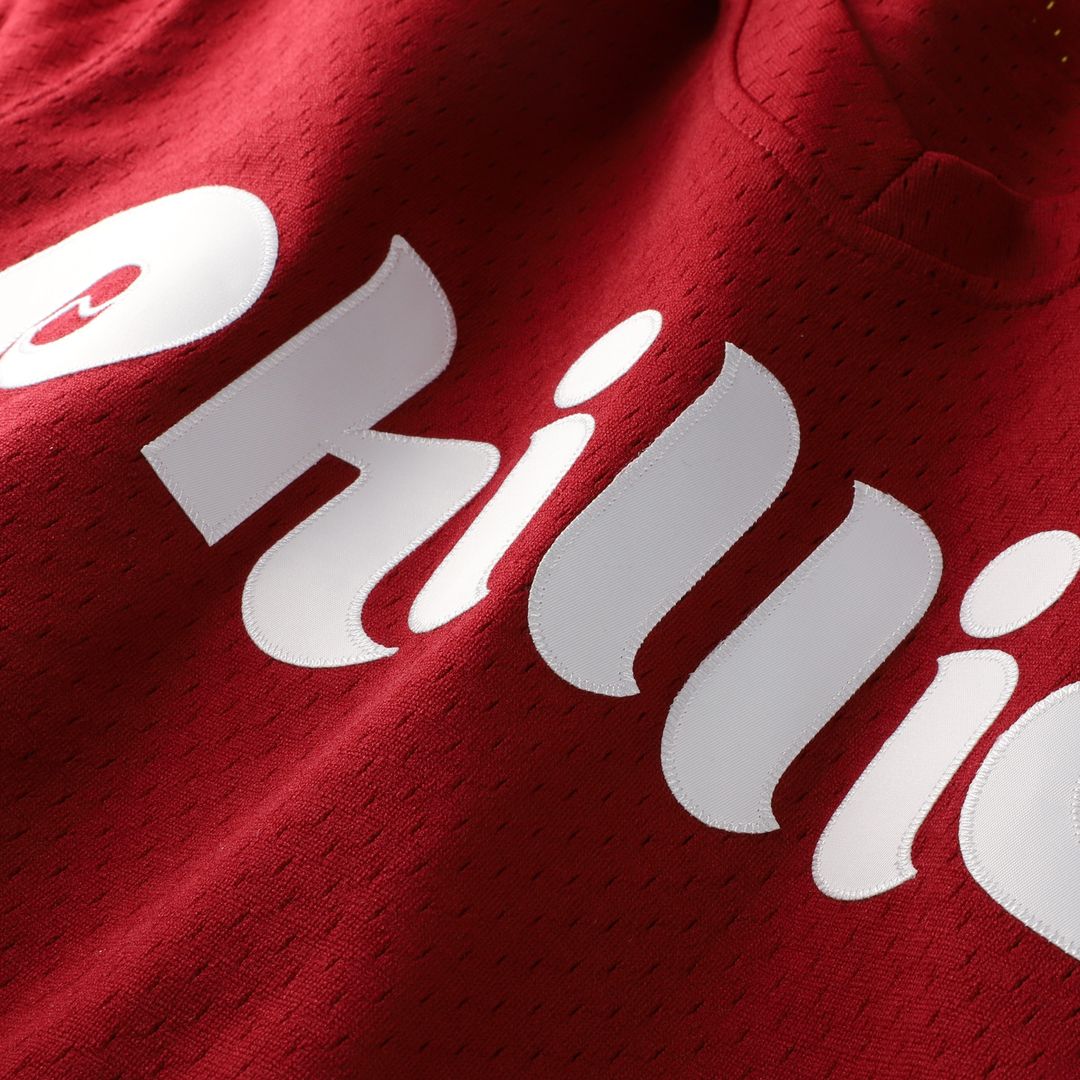 Philadelphia Phillies Darren Daulton Mitchell & Ness Authentic Batting Practice Jersey - Scarlet MLB Team Jersey Baseball Fan Apparel
