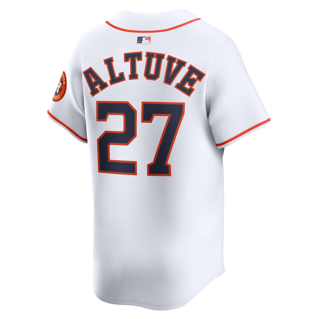 Houston Astros Jose Altuve Nike Road Limited Player Jersey - Gray MLB Team Jersey Baseball Fan Apparel