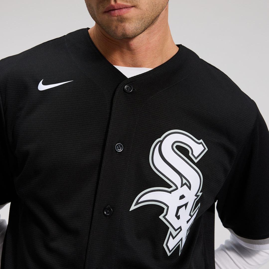 Chicago White Sox Nike Alternate Replica Team Jersey - Black MLB Team Jersey Baseball Fan Apparel