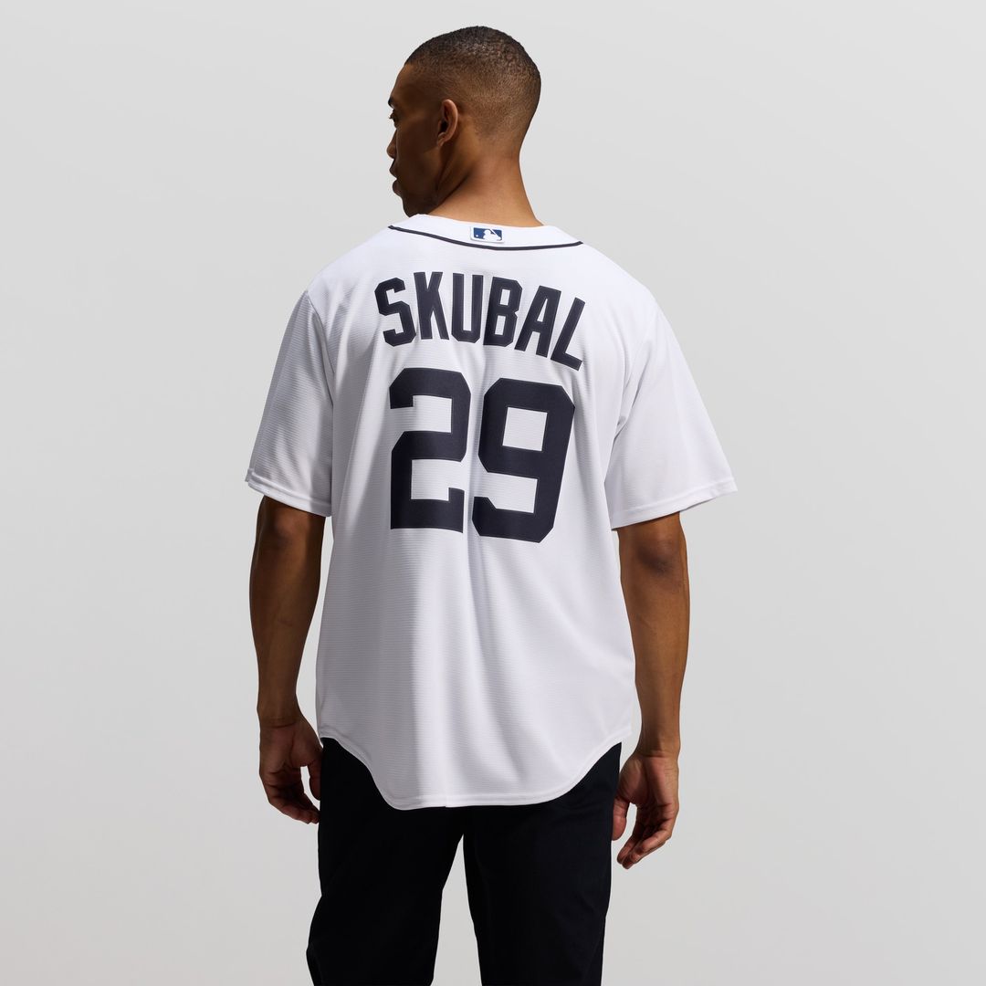 Detroit Tigers Tarik Skubal Nike Home Limited Player Jersey - White MLB Team Jersey Baseball Fan Apparel