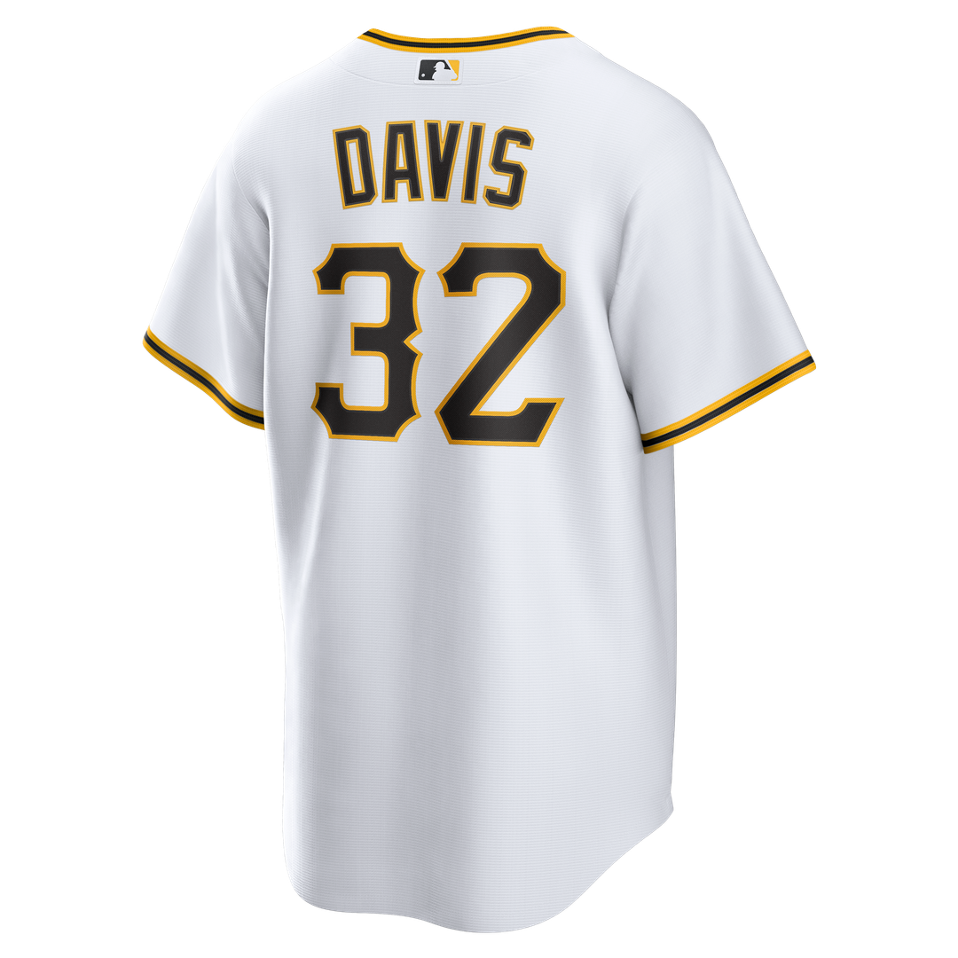 Pittsburgh Pirates Henry Davis Nike Home Replica Jersey - White MLB Team Jersey Baseball Fan Apparel