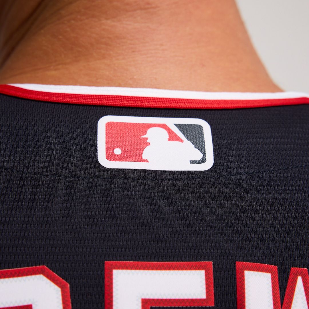 Washington Nationals Dylan Crews Nike Alternate Replica Jersey - Navy MLB Team Jersey Baseball Fan Apparel