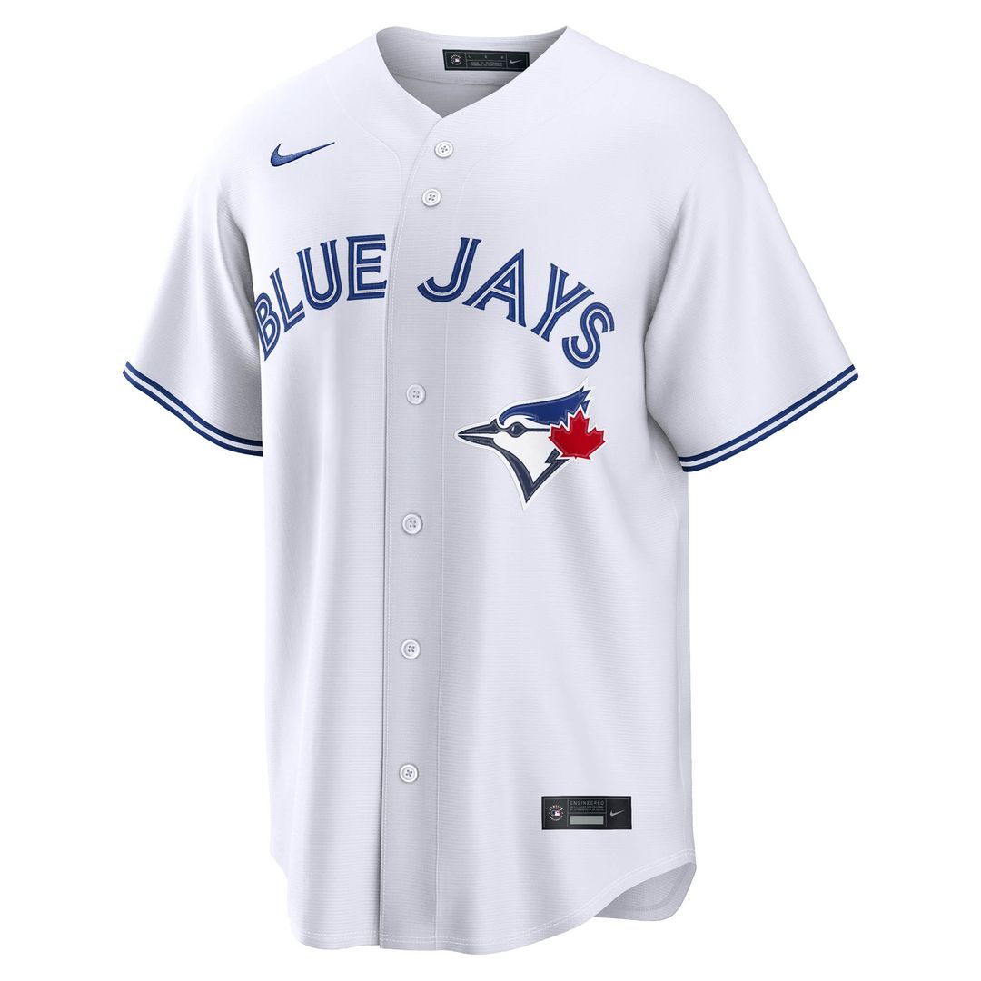 Toronto Blue Jays Alejandro Kirk Nike Home Replica Jersey - White MLB Team Jersey Baseball Fan Apparel