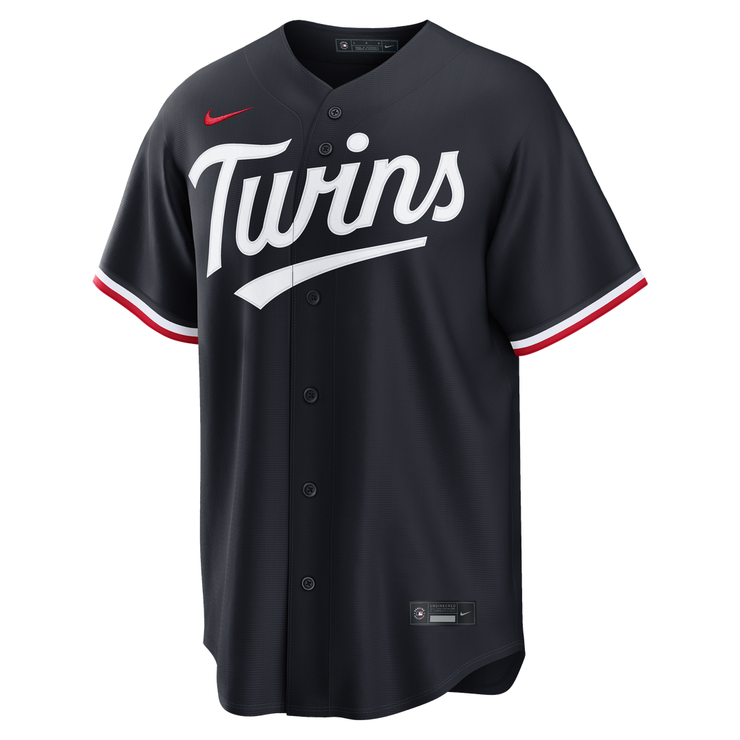 Minnesota Twins Nike Alternate Replica Jersey - Navy MLB Team Jersey Baseball Fan Apparel