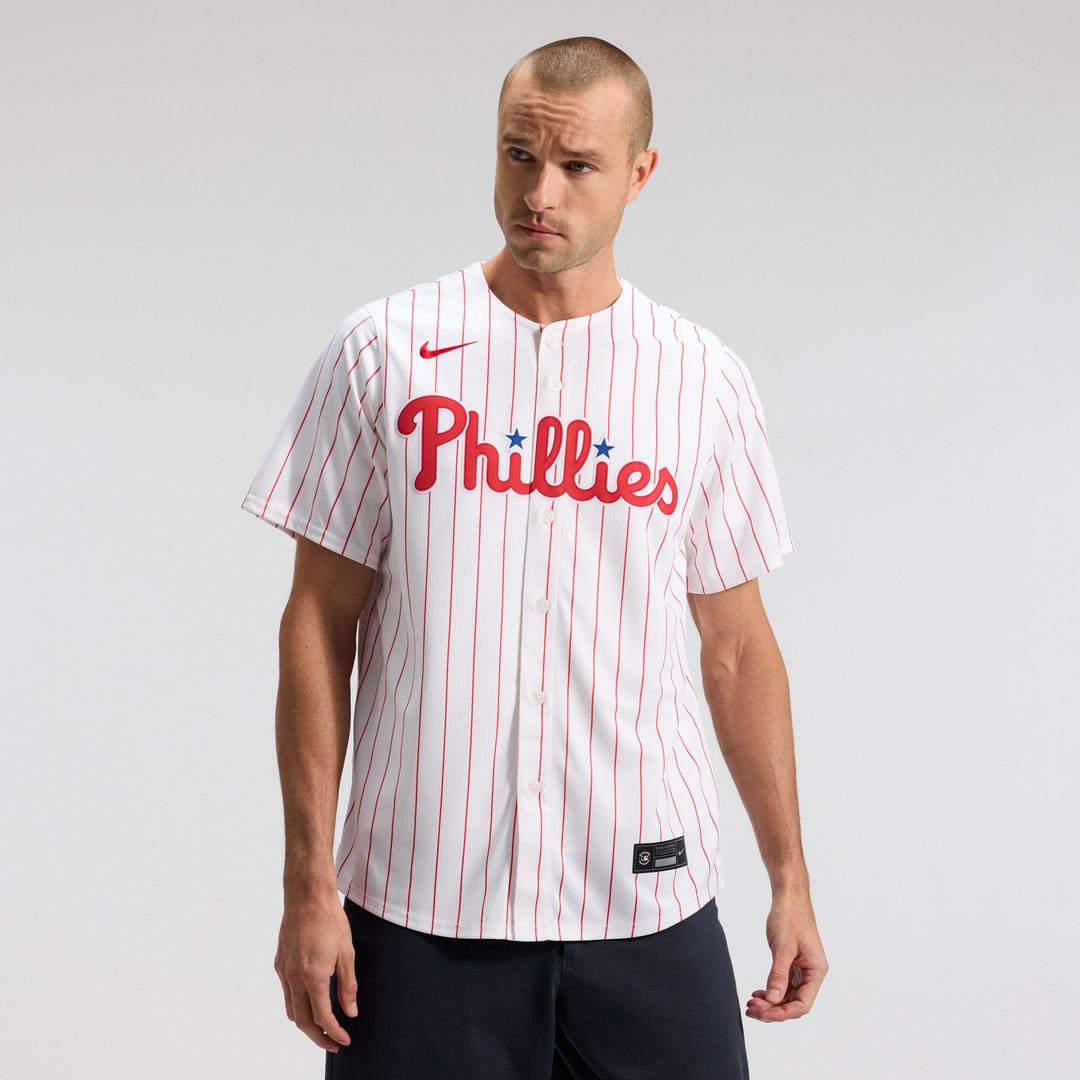 Philadelphia Phillies Nike Home Limited Jersey - White MLB Team Jersey Baseball Fan Apparel
