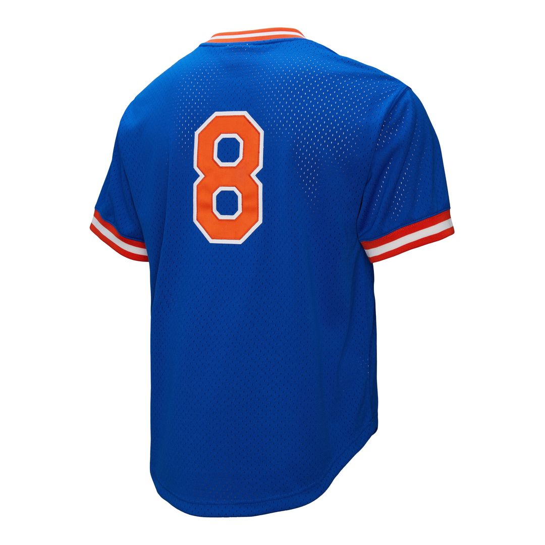 New York Mets Gary Carter Mitchell & Ness Big & Tall Cooperstown Mesh Batting Practice Jersey - Royal MLB Team Jersey Baseball Fan Apparel