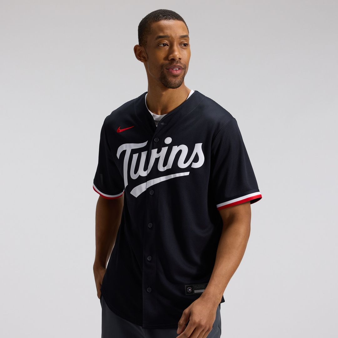 Minnesota Twins Nike Alternate Replica Jersey - Cream MLB Team Jersey Baseball Fan Apparel