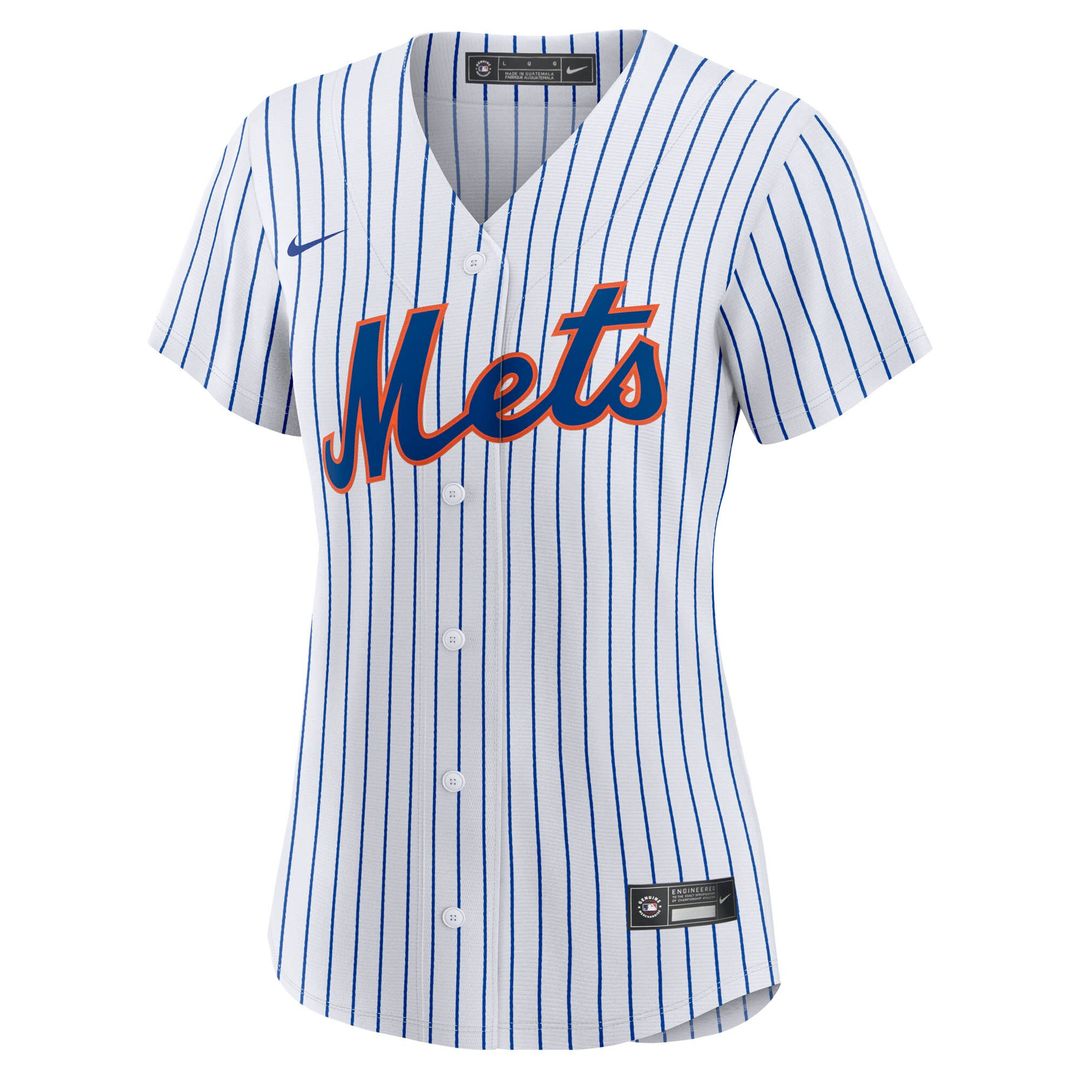 New York Mets Bo Bichette Nike Women's Home Replica Jersey - White MLB Team Jersey Baseball Fan Apparel