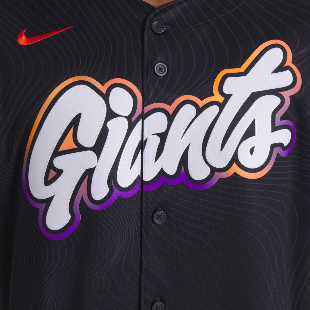 San Francisco Giants Nike 2025 City Connect Limited Jersey - Anthracite MLB Team Jersey Baseball Fan Apparel