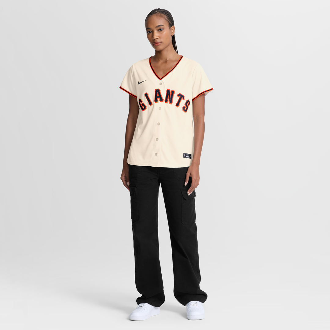 San Francisco Giants Bryce Eldridge Nike Women's Home Replica Jersey - Cream MLB Team Jersey Baseball Fan Apparel