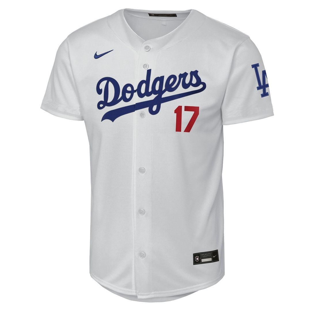 Los Angeles Dodgers Shohei Ohtani Nike Youth Home Stadium Jersey - White MLB Team Jersey Baseball Fan Apparel