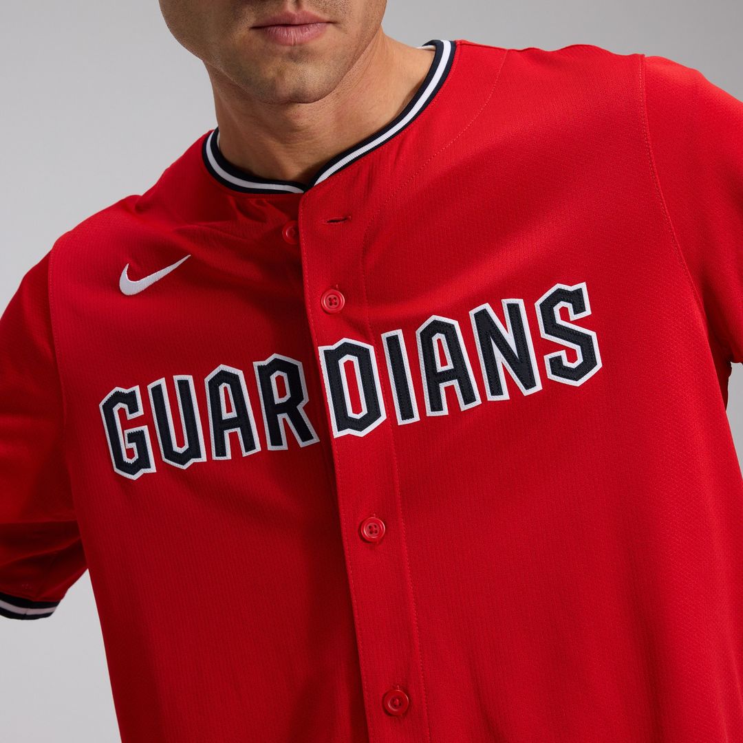 Cleveland Guardians Nike Road Limited Jersey - Gray MLB Team Jersey Baseball Fan Apparel