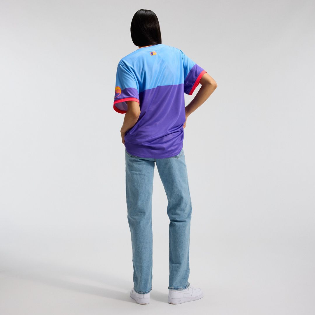 Colorado Rockies Nike Women's 2025 City Connect Limited Jersey - Purple/Light Blue MLB Team Jersey Baseball Fan Apparel
