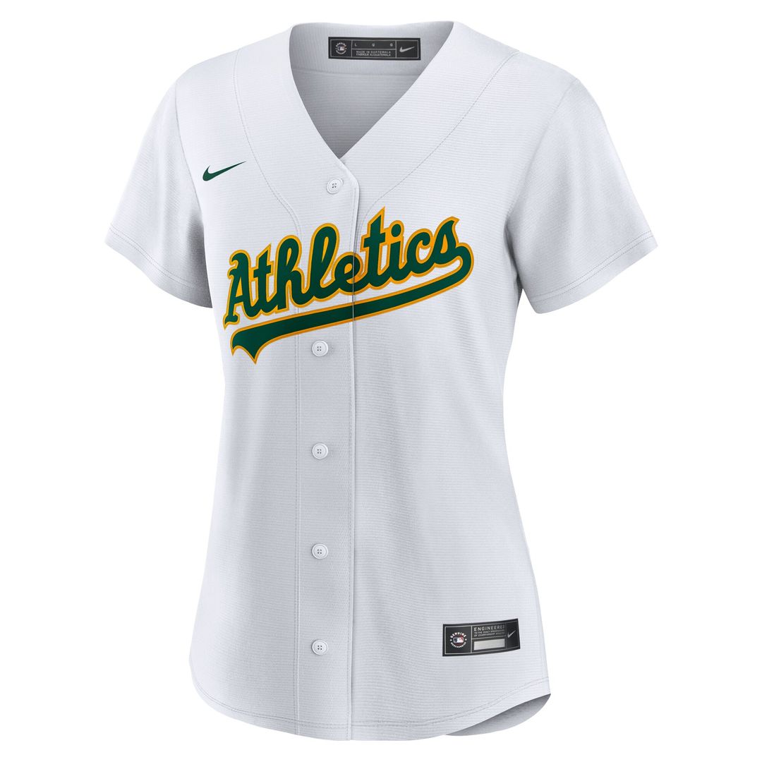 Athletics Brent Rooker Nike Women's Home Replica Jersey - White MLB Team Jersey Baseball Fan Apparel