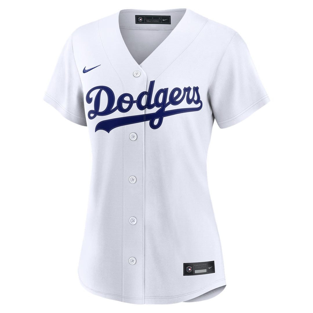 Los Angeles Dodgers Tanner Scott Nike Women's Home Replica Jersey - White MLB Team Jersey Baseball Fan Apparel