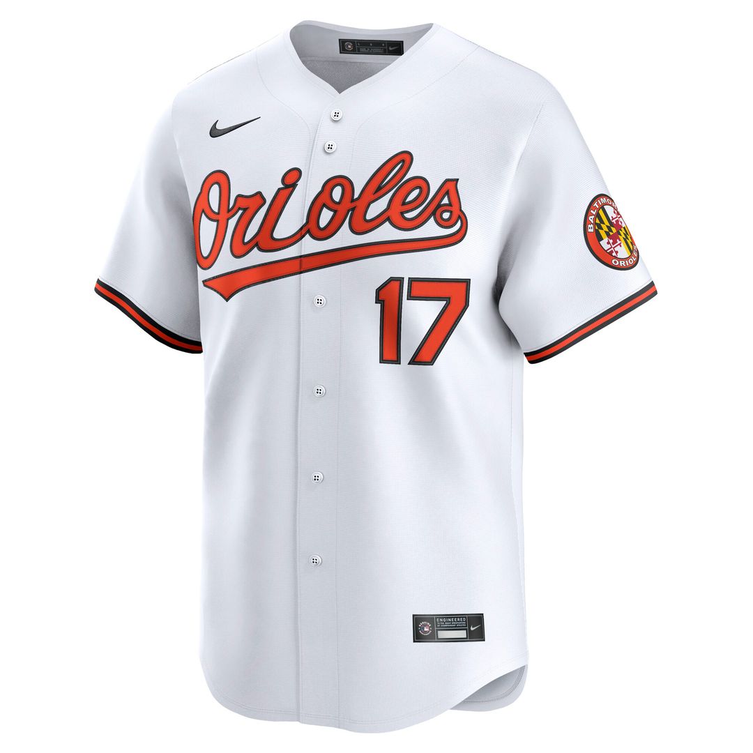 Baltimore Orioles Colton Cowser Nike Home Limited Player Jersey - White MLB Team Jersey Baseball Fan Apparel