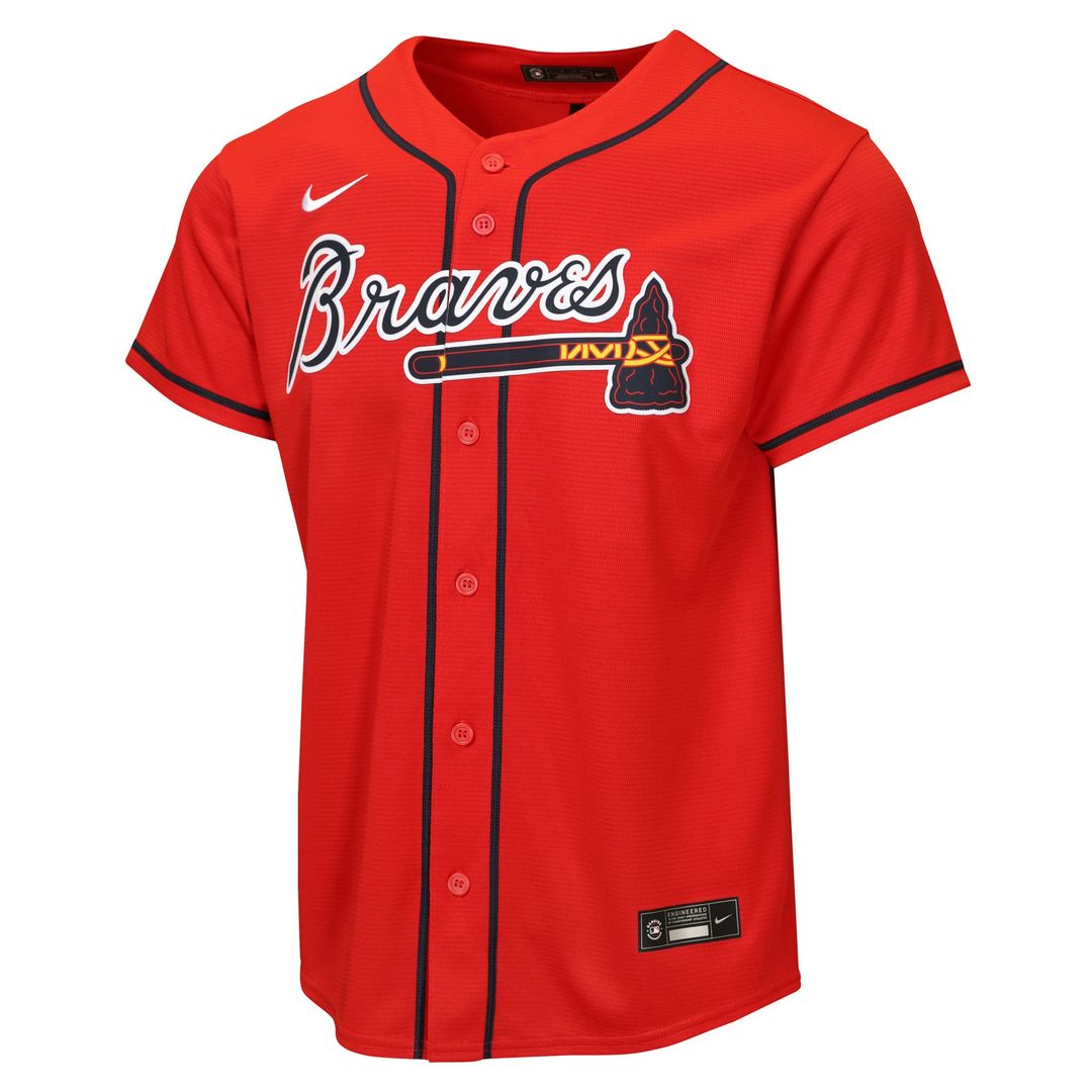 Atlanta Braves Ronald Acuña Jr. Nike Youth Road Replica Jersey - Gray MLB Team Jersey Baseball Fan Apparel