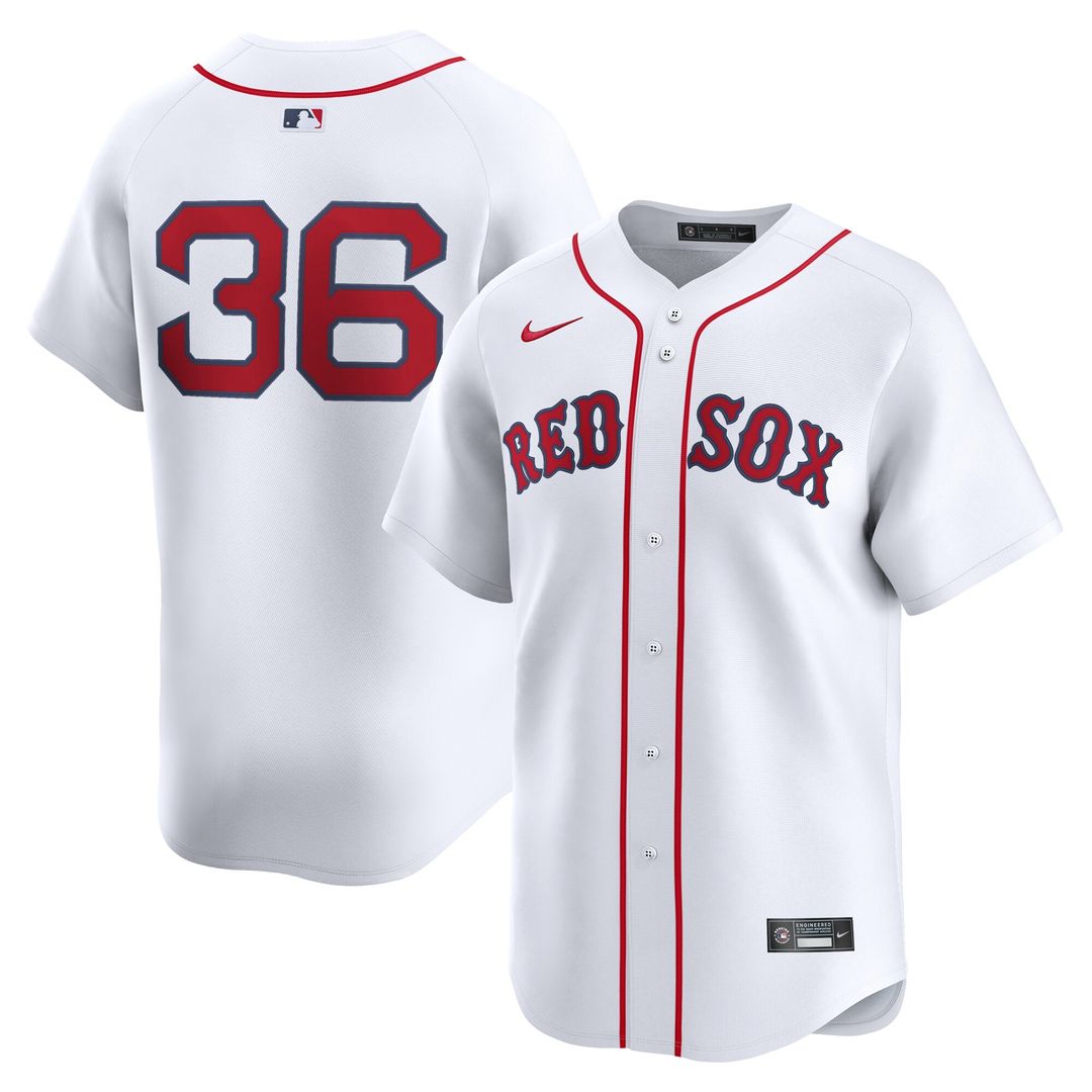 Boston Red Sox Triston Casas Nike Home Limited Player Jersey - White MLB Team Jersey Baseball Fan Apparel