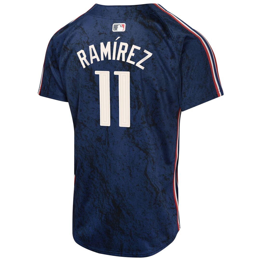 Cleveland Guardians Jose Ramirez Nike Youth 2024 City Connect Limited Jersey - Navy MLB Team Jersey Baseball Fan Apparel