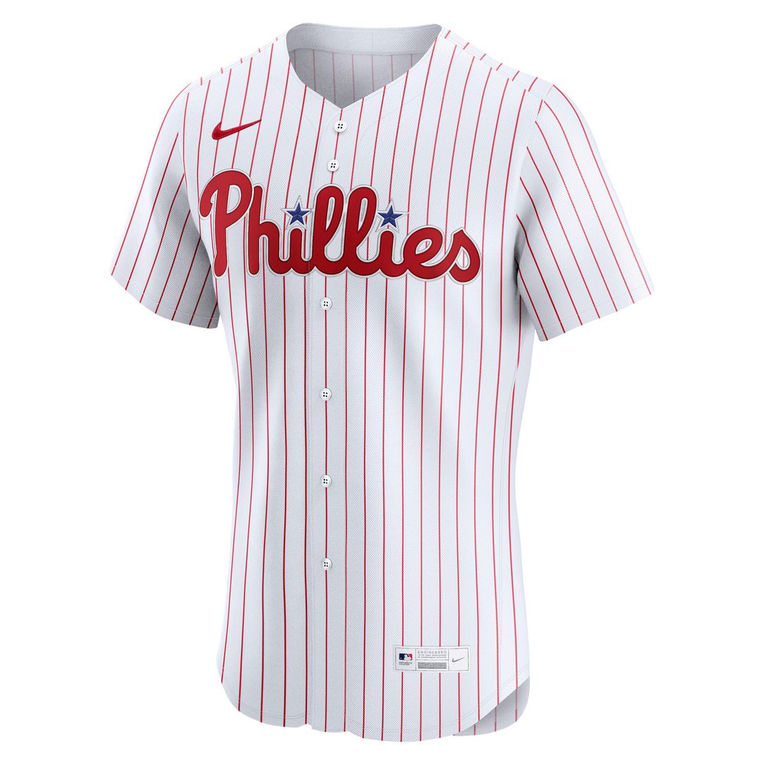 Philadelphia Phillies Bryce Harper Nike Home Elite Jersey - White MLB Team Jersey Baseball Fan Apparel