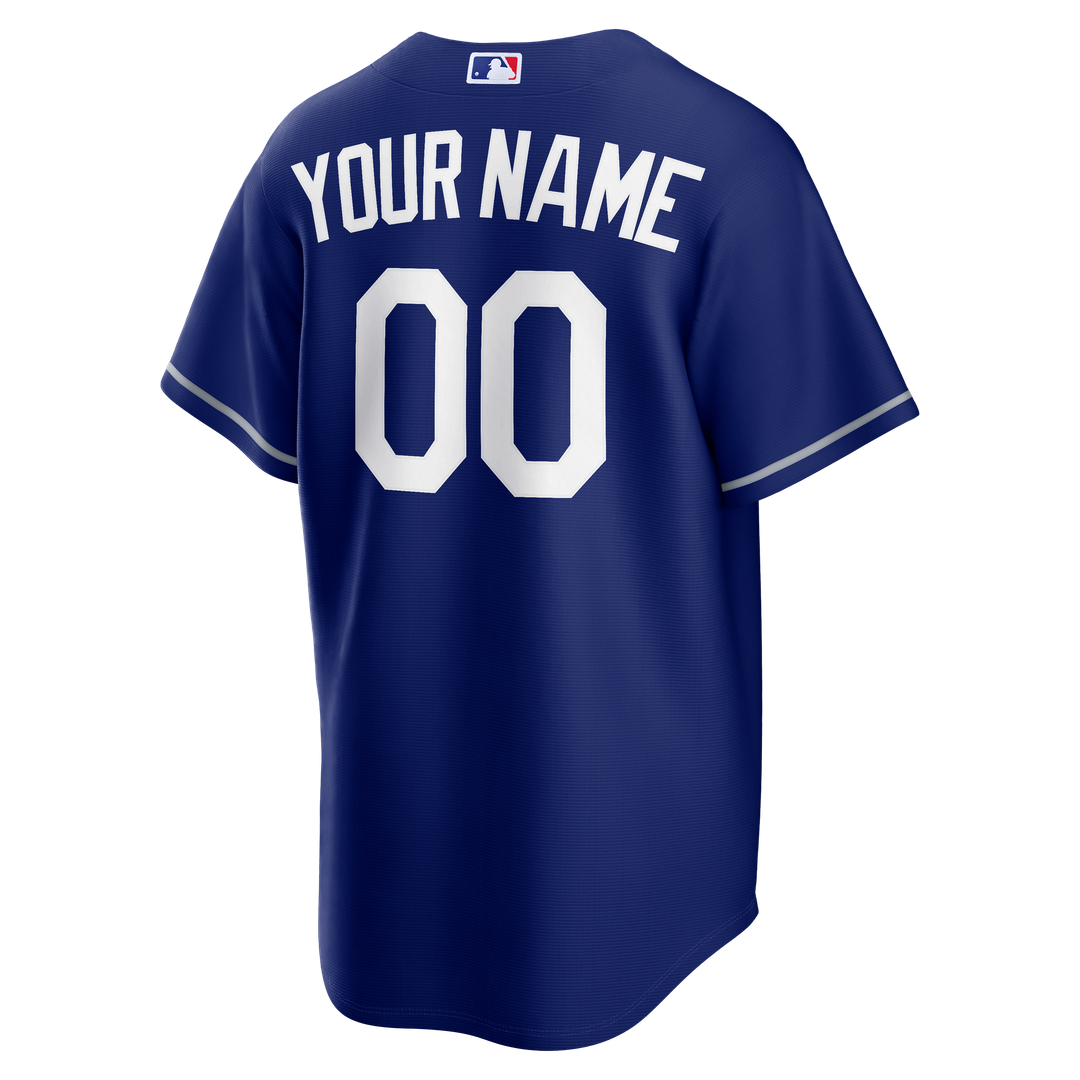Los Angeles Dodgers Nike Alternate Replica Custom Jersey - Royal MLB Team Jersey Baseball Fan Apparel