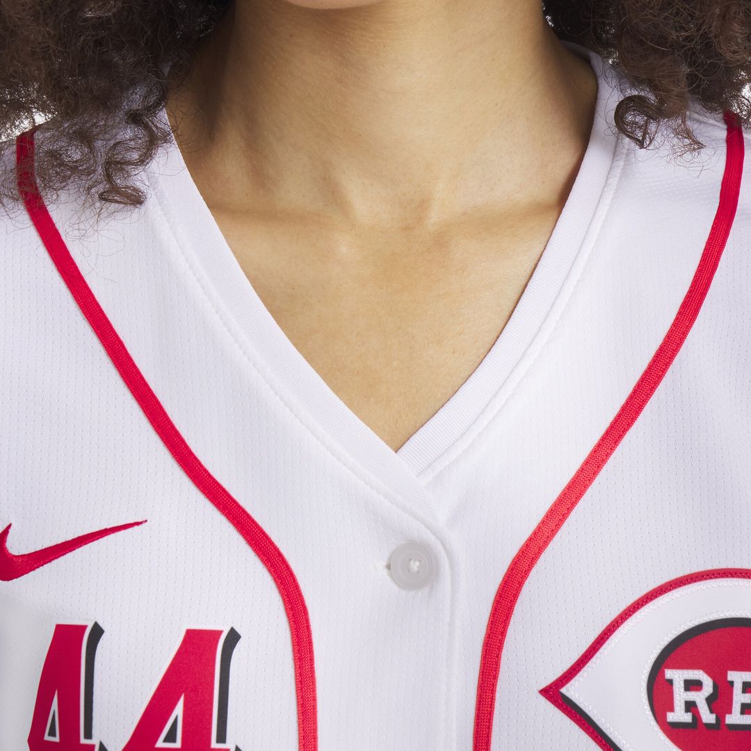 Cincinnati Reds Elly De La Cruz Nike Women's Home Limited Player Jersey - White MLB Team Jersey Baseball Fan Apparel