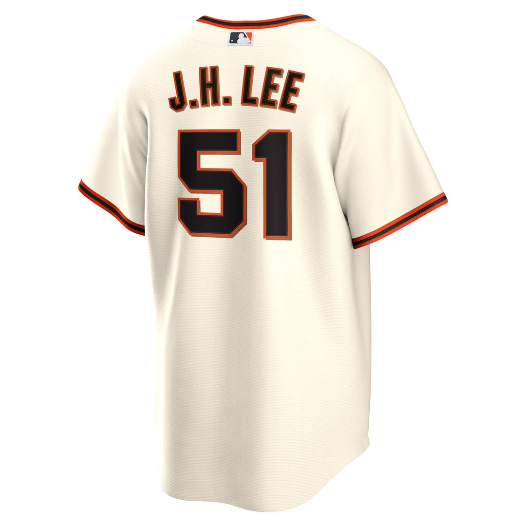 San Francisco Giants Jung Hoo Lee Nike Home Replica Player Jersey - Cream MLB Team Jersey Baseball Fan Apparel