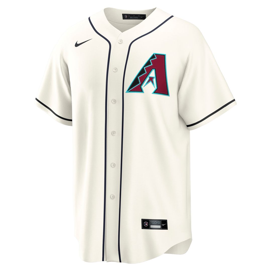 Arizona Diamondbacks Corbin Carroll Nike Home Replica Jersey - Cream MLB Team Jersey Baseball Fan Apparel