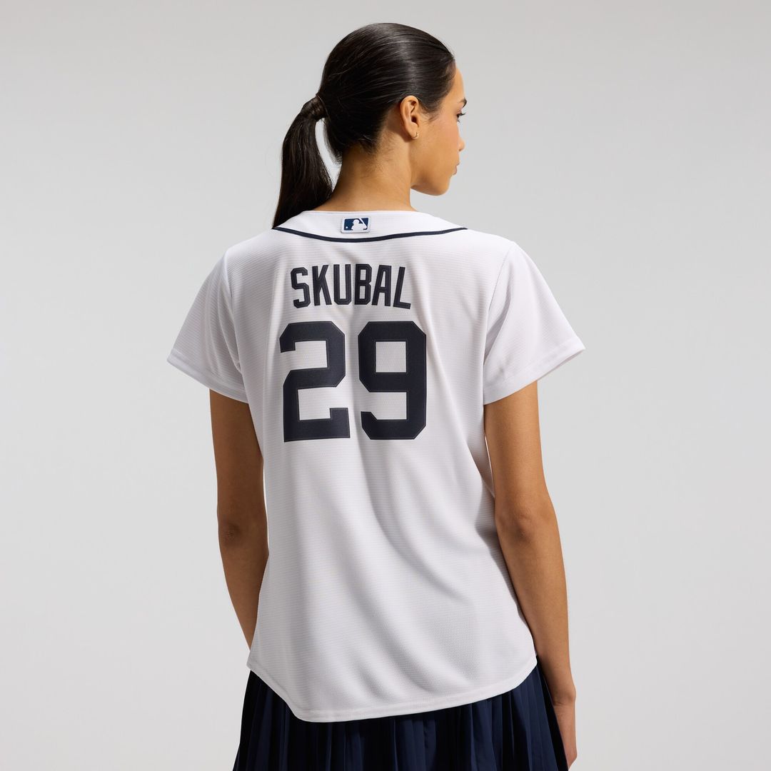 Detroit Tigers Tarik Skubal Nike Women's Home Replica Player Jersey - White MLB Team Jersey Baseball Fan Apparel