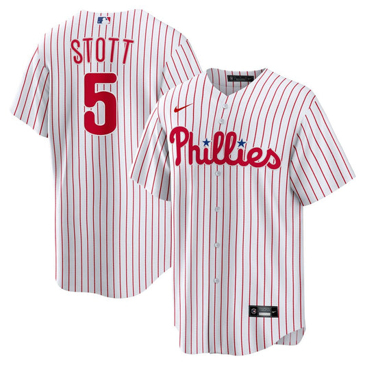 Philadelphia Phillies Bryson Stott Nike Replica Player Jersey - White MLB Team Jersey Baseball Fan Apparel
