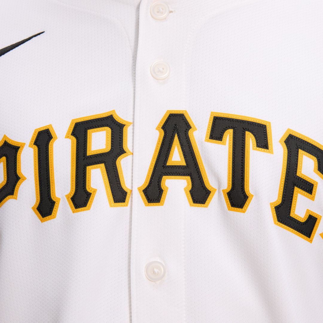 Pittsburgh Pirates Nike Home Limited Jersey - White MLB Team Jersey Baseball Fan Apparel