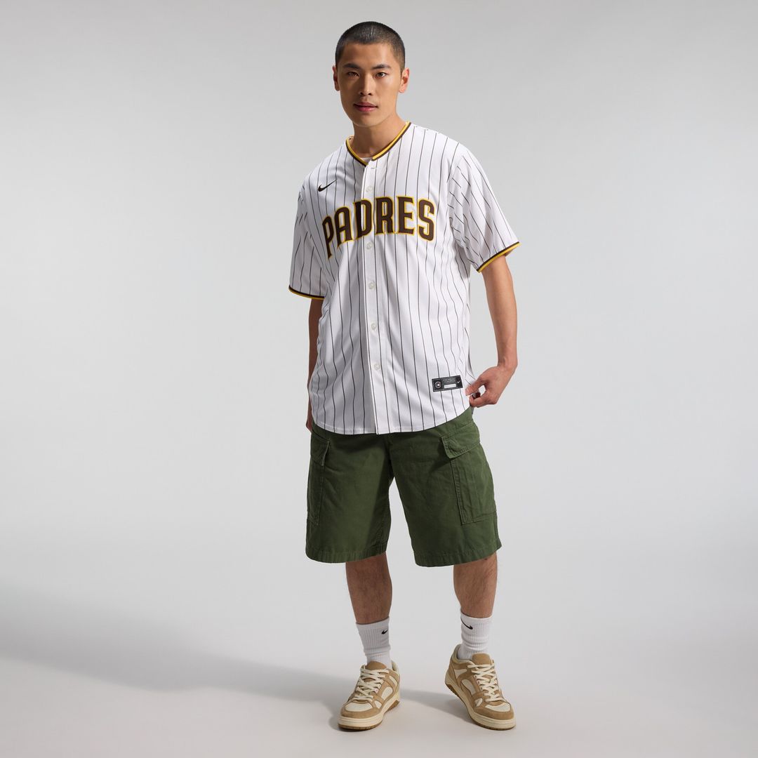 San Diego Padres Nike Alternate Replica Jersey - Sand MLB Team Jersey Baseball Fan Apparel