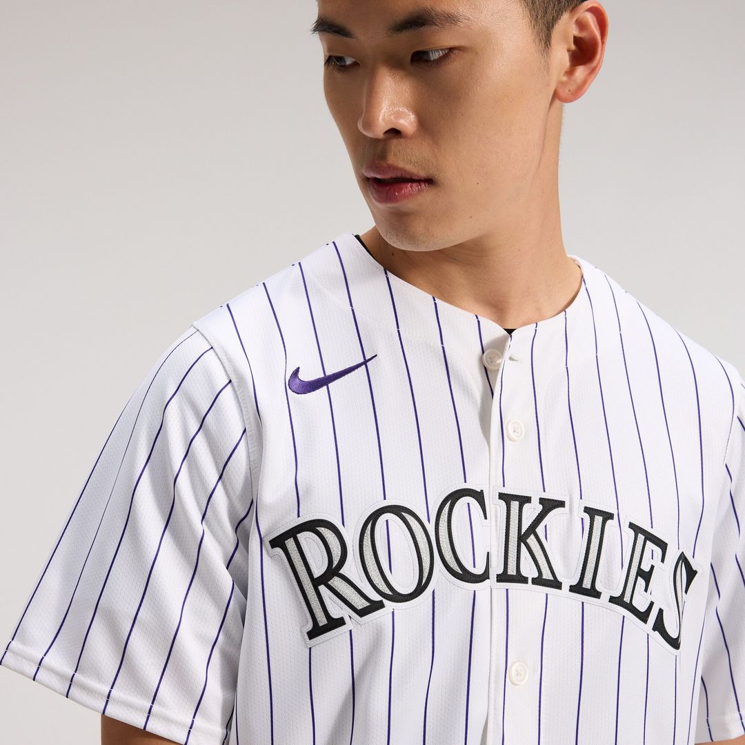 Colorado Rockies Nike Home Limited Jersey - White MLB Team Jersey Baseball Fan Apparel