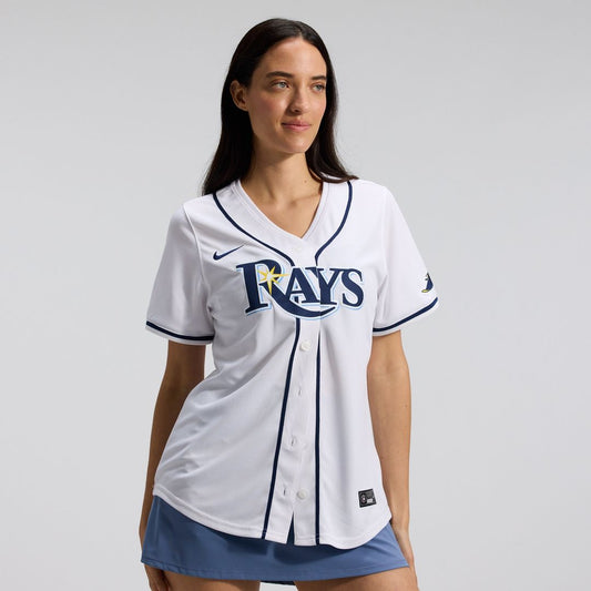 Tampa Bay Rays Nike Women's Home Limited Jersey - White MLB Team Jersey Baseball Fan Apparel