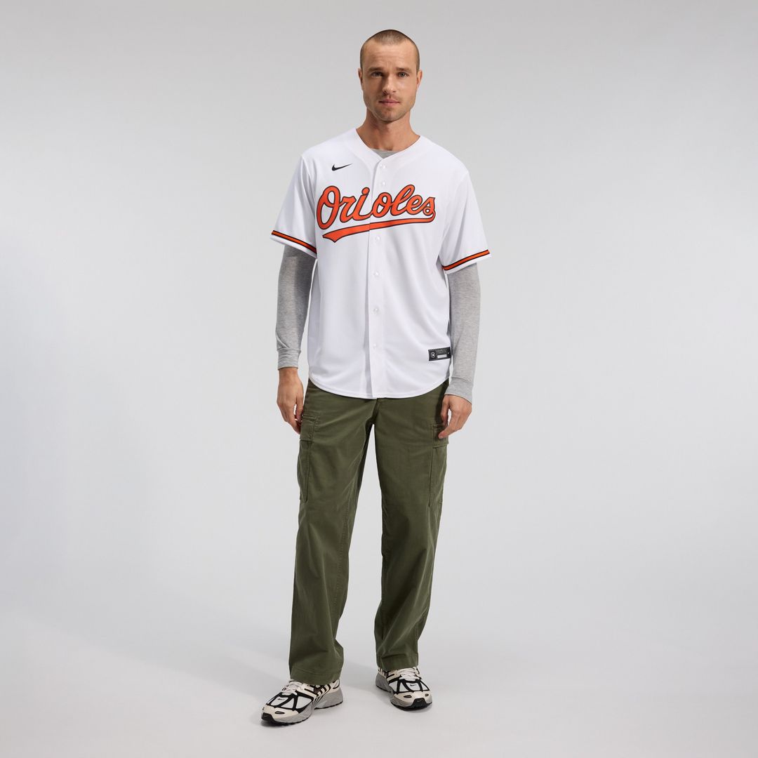 Baltimore Orioles Nike Road Replica Team Jersey - Gray MLB Team Jersey Baseball Fan Apparel