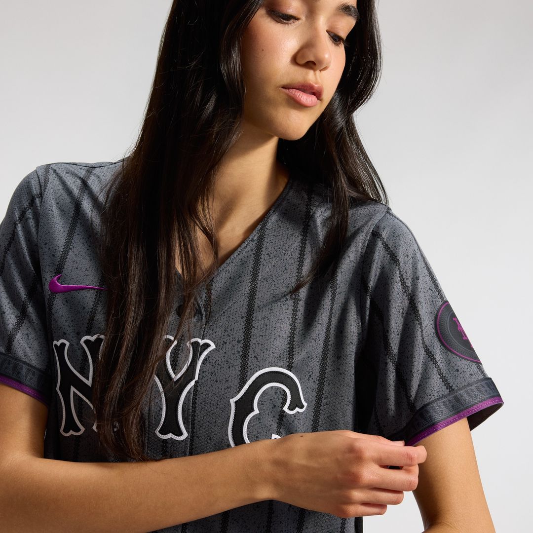 New York Mets Nike Women's City Connect Limited Jersey - Gray MLB Team Jersey Baseball Fan Apparel